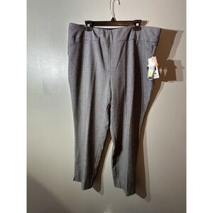 Investments pants women's size 16 black and white NWT